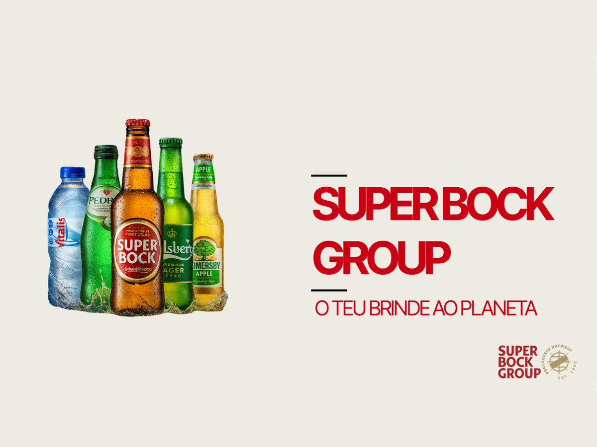 Capa da proposta Super Bock "O teu brinde ao planeta", criada para o ChallANJE